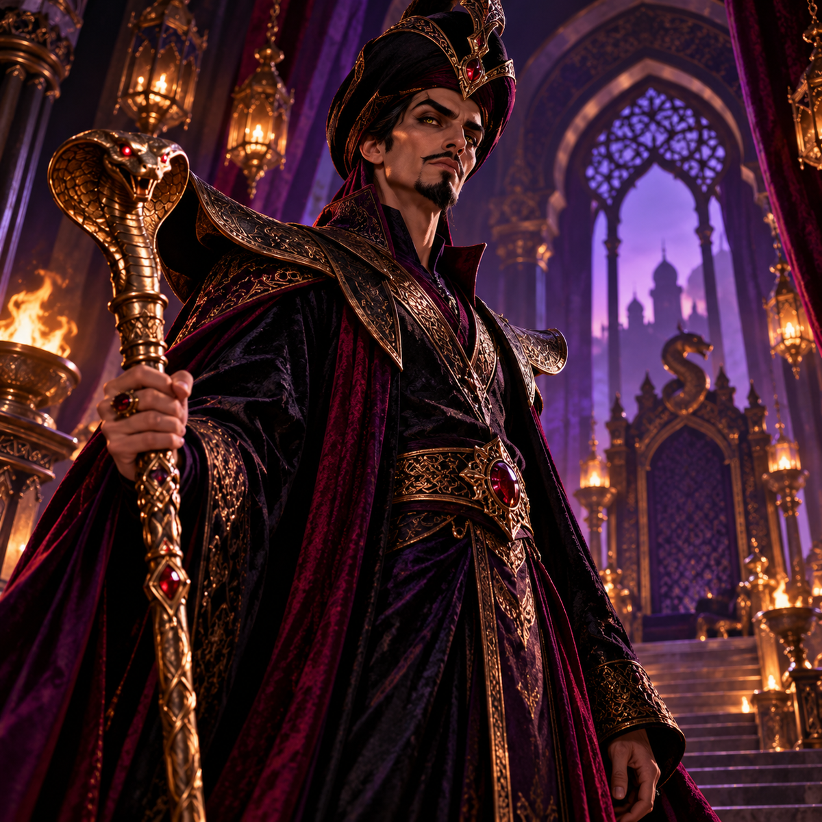 Jafar wasn't a good guy — but he saw something true about power that the 'good' characters refused to face. A villain-redemption hot take on what Jafar got right, and how it shaped the morally gray characters in The Three Wishes.