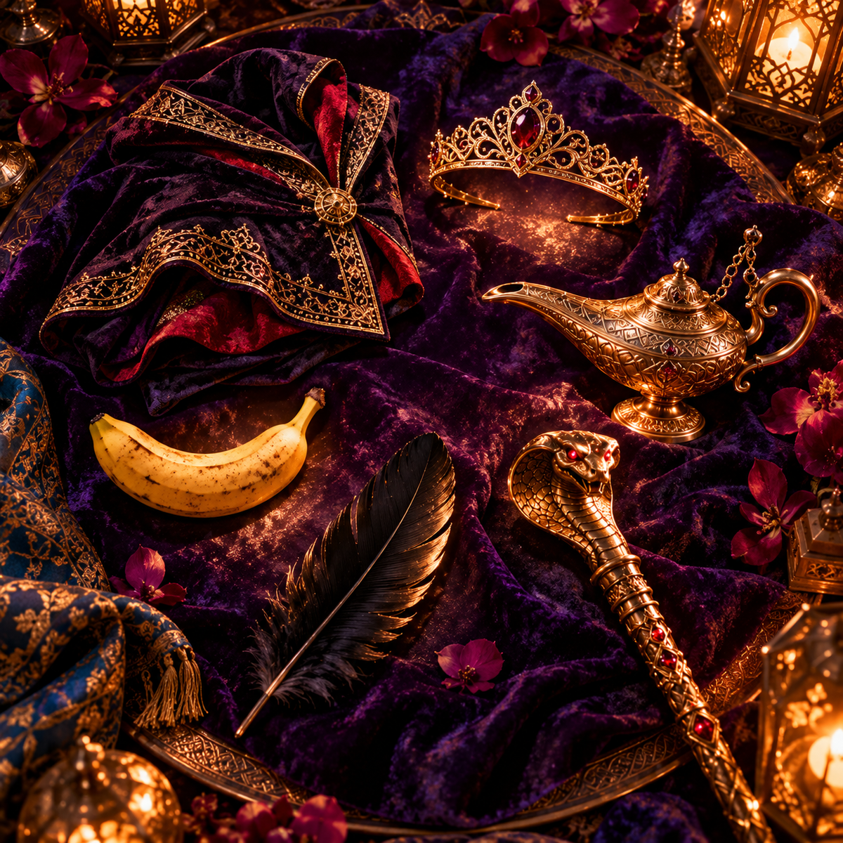 Street rat, runaway princess, overworked genie, misunderstood sorcerer, loyal sidekick, or the most done monkey in the story — take the quiz and find out which member of Aladdin's world you really are.