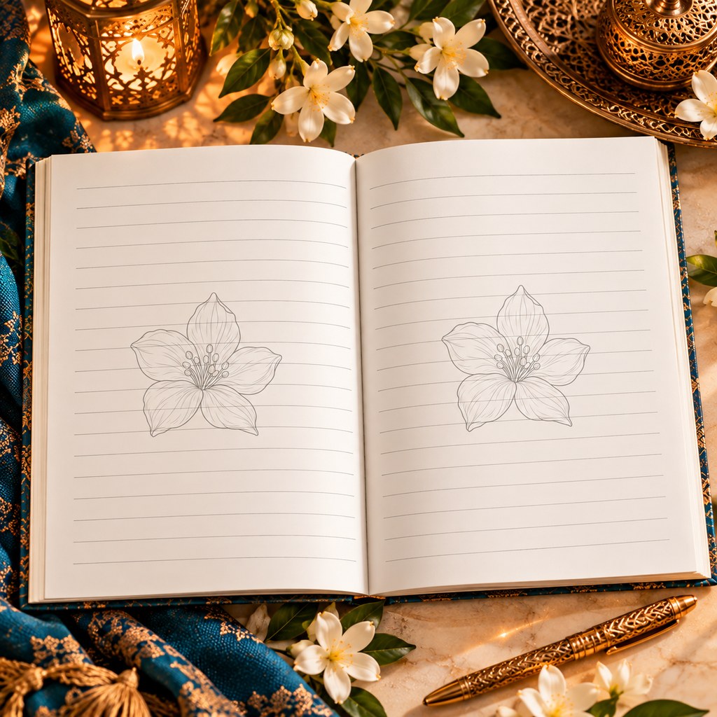 Dream Beyond the Walls Around You Magical Arabian Fairytale-Inspired Lined Journal for Dreams, Wishes, Goals, Reflections & New Adventures